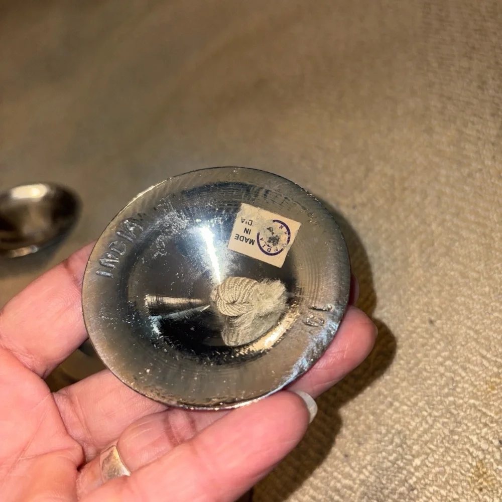 Silver Finger Cymbals - Picture 5 of 5